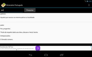 Dicionário Português Screenshot 3