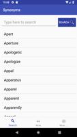 English Synonyms Dictionary পোস্টার