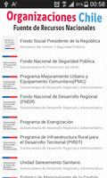 Organizaciones Chile ポスター