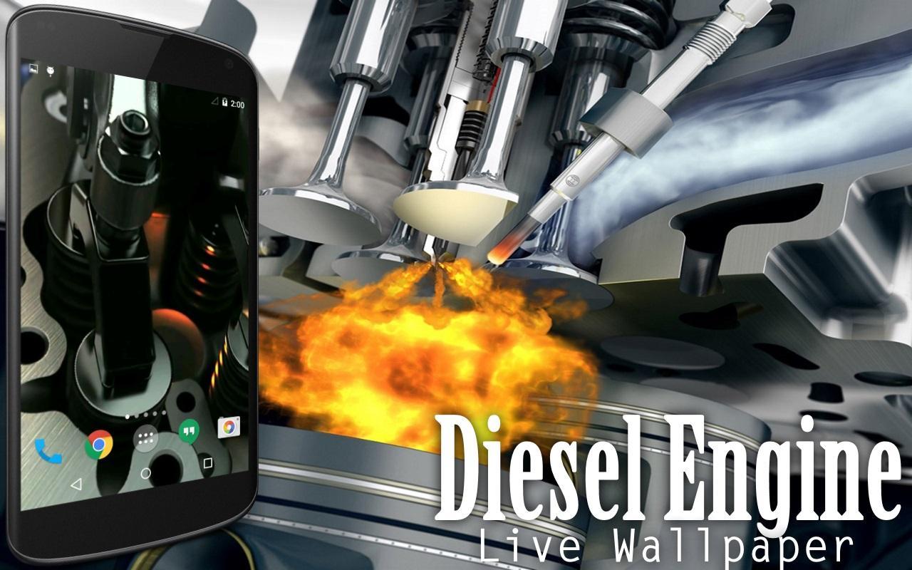 Android 用の Diesel Engine Live Wallpaper Apk をダウンロード