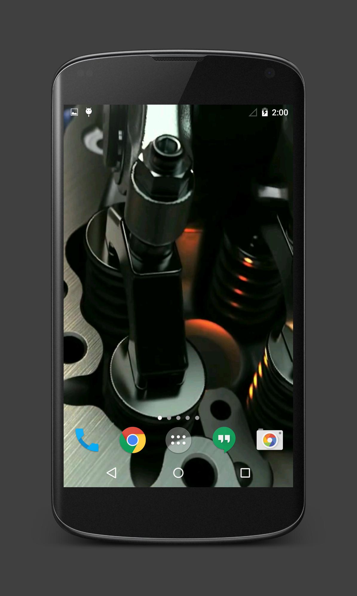 Android 用の Diesel Engine Live Wallpaper Apk をダウンロード