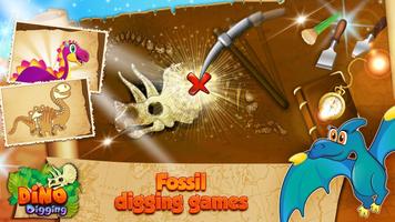 برنامه‌نما Dino Digging Games: Dig for Di عکس از صفحه