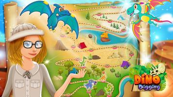 Dinosaurier Spiele: Dinosaurie Plakat