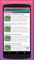 Deutsch B1 Brief schreiben 스크린샷 2