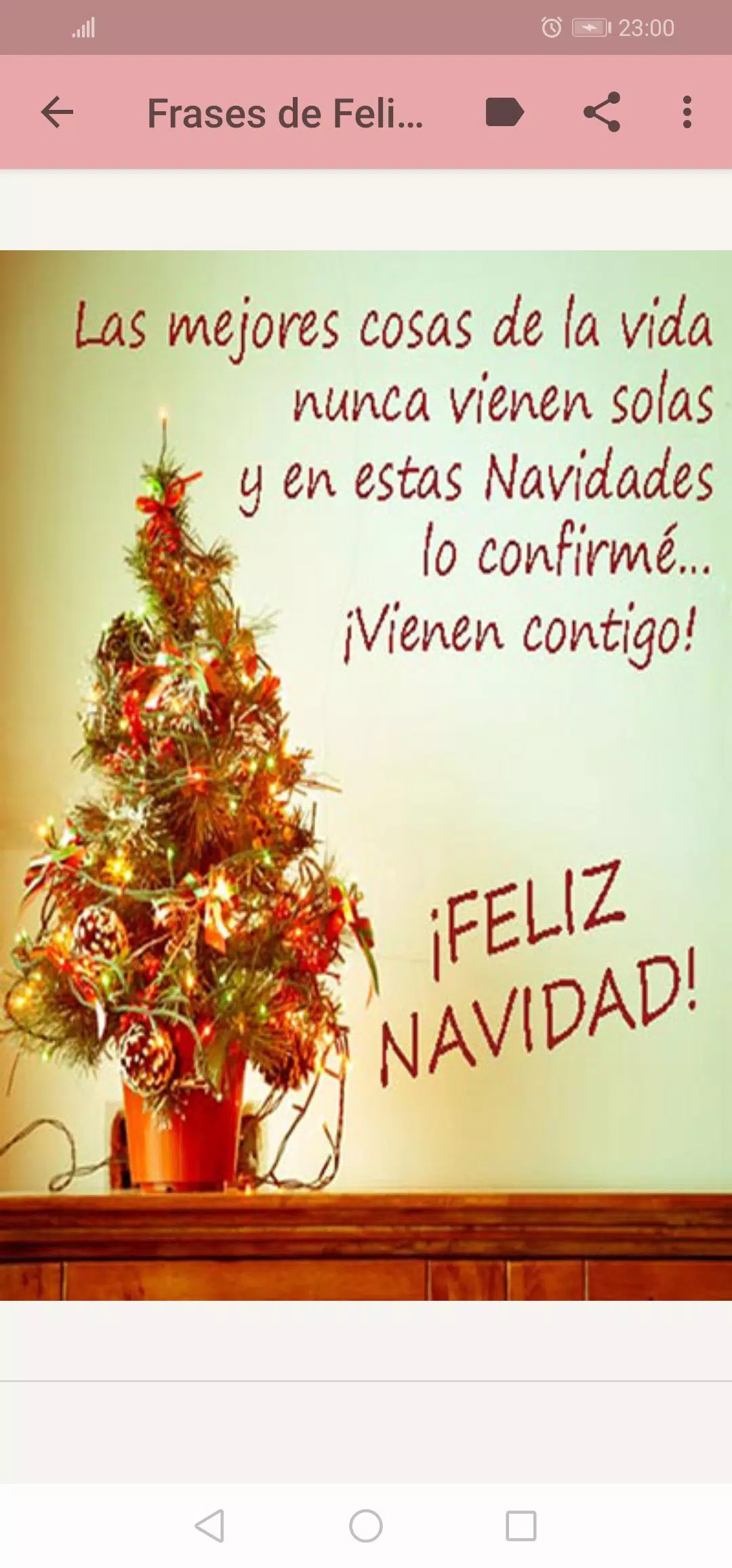 Frases para desear Feliz Navidad APK voor Android Download