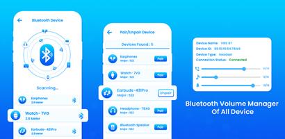 Bluetooth Device Manager App Affiche