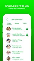 Private Chat Locker For WA تصوير الشاشة 2