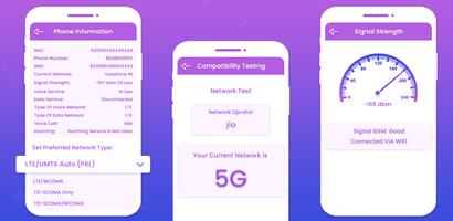 Speed Test - 5G 4G Force LTE الملصق
