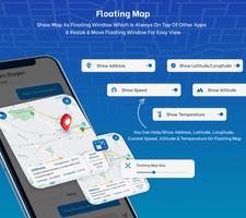 Floating Map & Map Navigation تصوير الشاشة 3