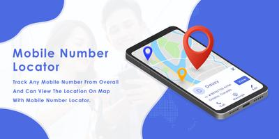 Live GPS Mobile Number Locator Affiche