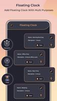 Multi Floating Clock Stopwatch تصوير الشاشة 3