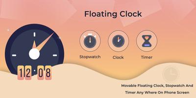 Multi Floating Clock Stopwatch screenshot 1