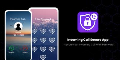 Secure Incoming Call Lock Affiche