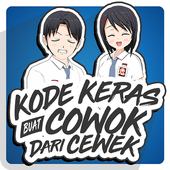ikon Kode Keras Cowok dari Cewek ikon Kode Keras Cowok dari Cewek