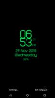 Digital Clock Lwp - Digi Clock Affiche