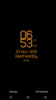 Digital Clock Lwp - Digi Clock syot layar 2