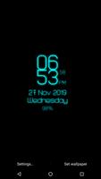 Digital Clock Lwp - Digi Clock syot layar 3