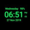 Digital Clock Live Wallpaper