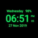 Digital Clock Live Wallpaper APK