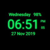 Digital Clock Live Wallpaper icon