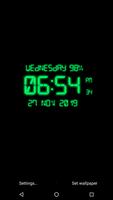 LED Digital Clock Live WP Cartaz