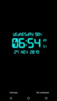 LED Digital Clock Live WP imagem de tela 1