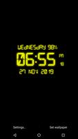 LED Digital Clock Live WP imagem de tela 3