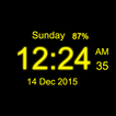 ”Digital Clock Live Wallpaper