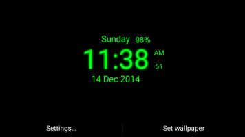 Digital Clock تصوير الشاشة 3