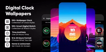 Digital Smart Watch Wallpaper