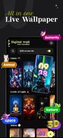 Digital Clock LWP & AOD screenshot 1