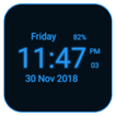 Digital Clock Live Wallpaper