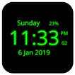 Digital Clock Live Wallpaper