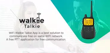 WiFi Walkie Talkie - Bluetooth Walkie Talkies
