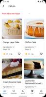 Cake and Baking Recipes تصوير الشاشة 1