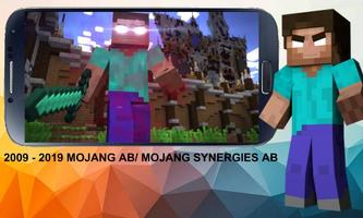 Herobrine Addon Affiche