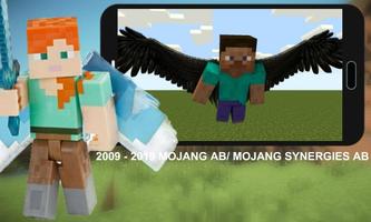Wings Mod for MCPE скриншот 2