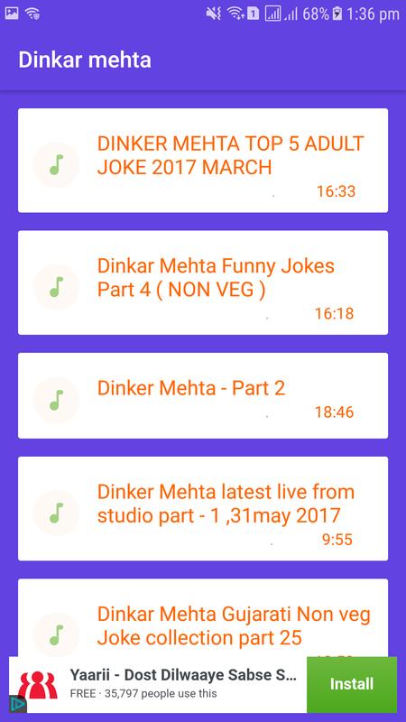 dinkar mehta all jokes mp3 free download Dinkar mehta video free download, update |dinker mehta's adult.