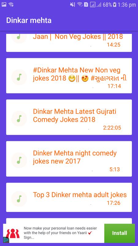 dinkar mehta all jokes mp3 free download Dinkar mehta gujarati jokes 3 youtube.