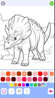 Dino Coloring الملصق