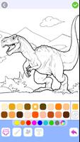 Dino Coloring تصوير الشاشة 1