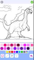 Игра раскраска динозавры скриншот 3