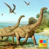 Dinosaurier Karten :Dino-Spiel