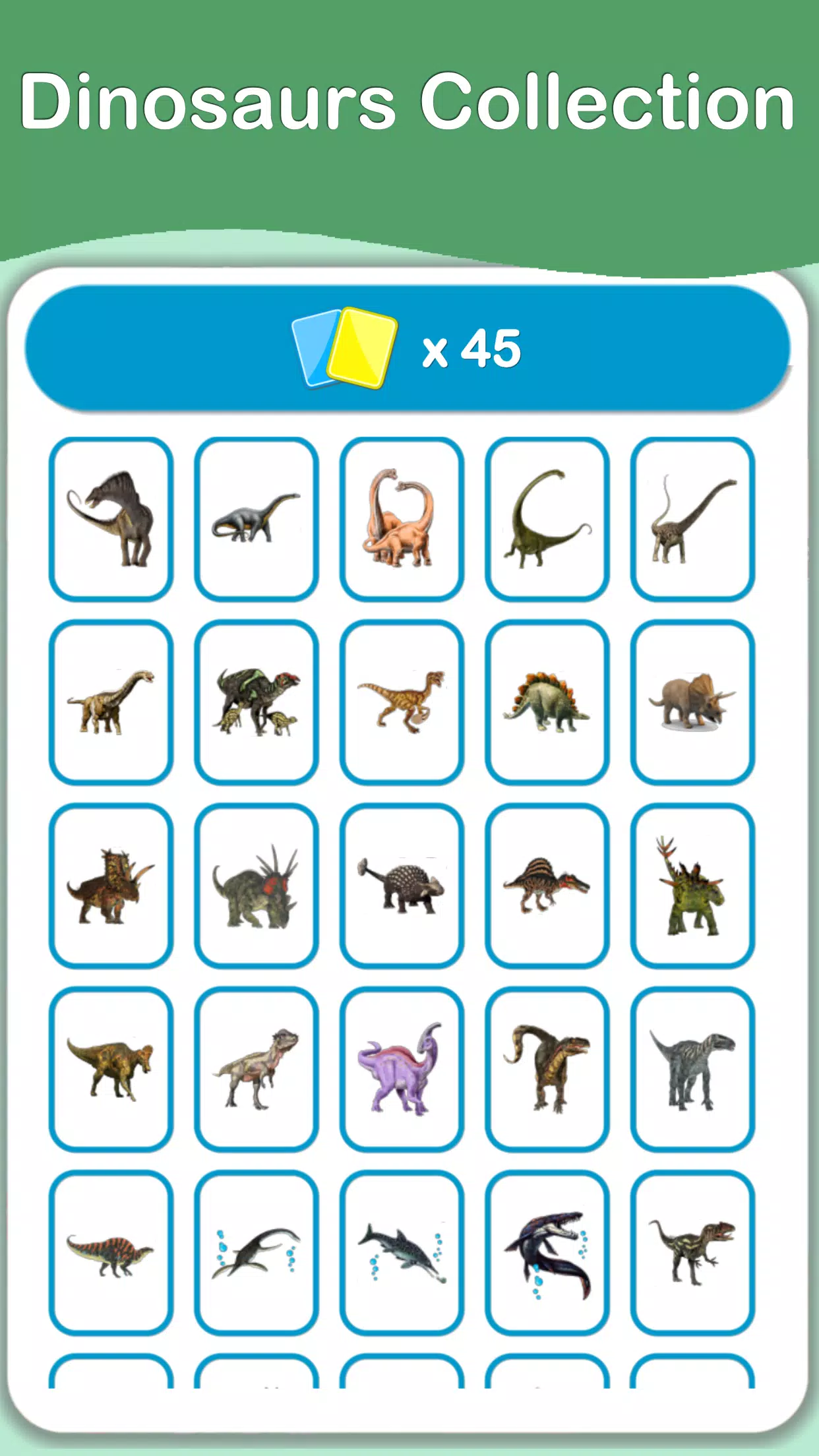 Dinosaurs Cards - Dino Game Apk Download for Android- Latest version 4.81-  dinosaur.app.star