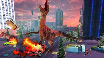 Angry Dinosaur Simulator ภาพหน้าจอ 1