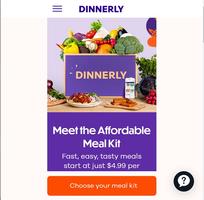 Dinnerly App Affiche