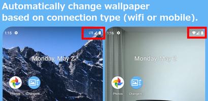 Change Wallpaper Wifi / Mobile পোস্টার