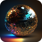Disco Ball 3D Live Wallpaper icône