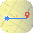 Measure distance on map