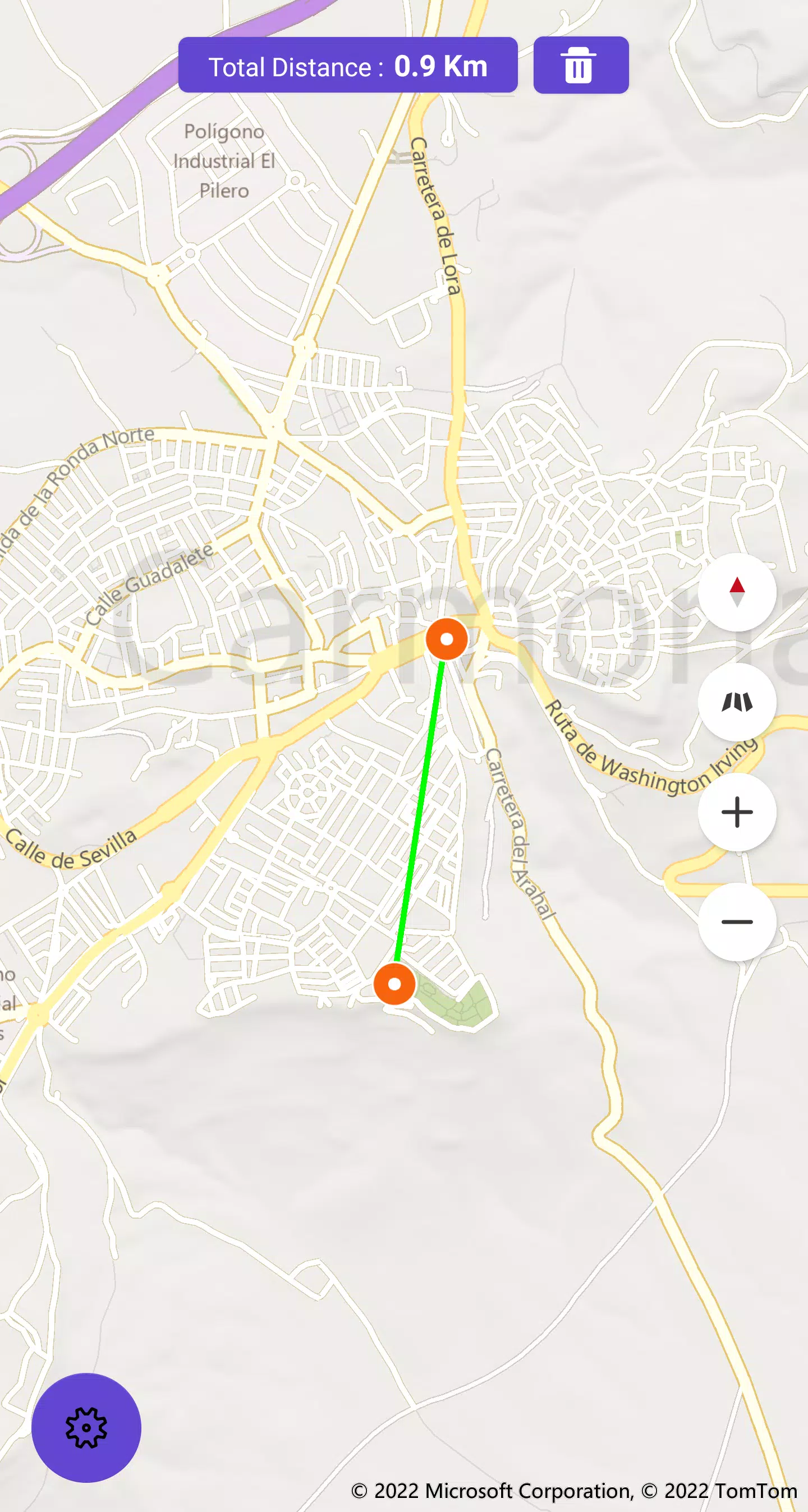 Measure distance on map APK for Android Download